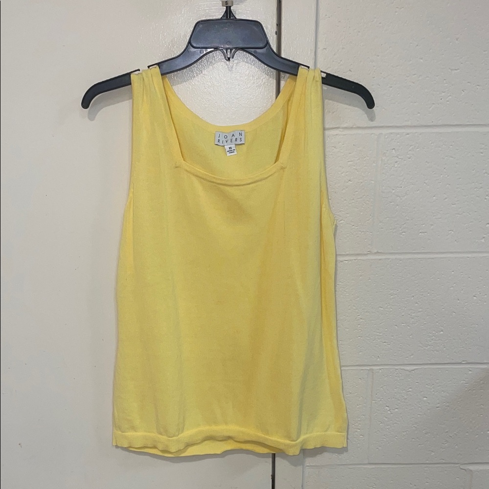 Yellow Tank Top